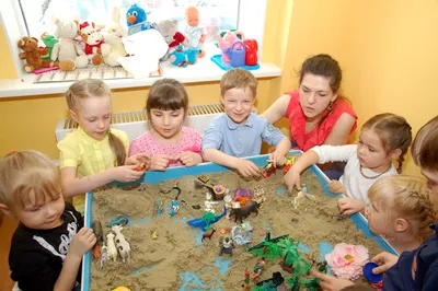 Новости -"День песка" в детском саду