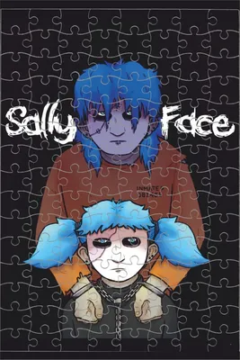 Плакат "Салли Фейс, Sally Face", 60×43см (ID#1009608650), цена: 190 ₴,  купить на 