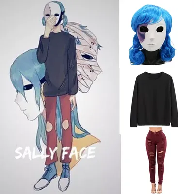 Наклейки игра Салли Фейс, стикеры Sally Face, Сали Фэйс А4 Geek On 20879154  купить за 189 ₽ в интернет-магазине Wildberries