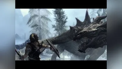 Посмотрите на потрясающе красивые, но дорогие картины по TES V: Skyrim |  Пикабу