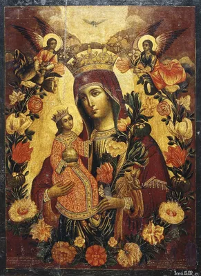 Икона Божией Матери «Неувядаемый Цвет» | Свято-Лукианова мужская пустынь