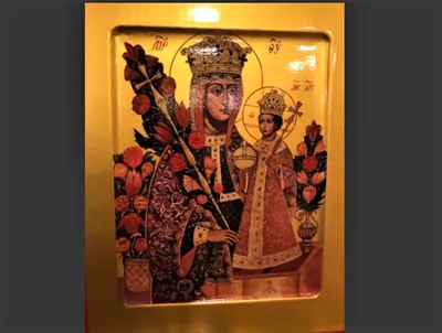 Икона Неувядаемый цвет из янтаря купить в Украине. Цена на Иконы Божьей  Матери Неувядаемый Цвет Икона Неувядаемый цвет — Amber Stone