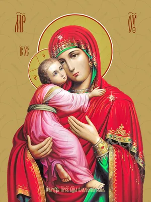 Владимирская икона Божией Матери 12,7 х 15,8 см, артикул И094802 - купить в  православном интернет-магазине Ладья