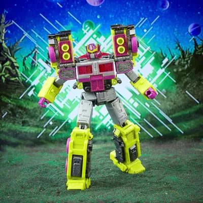 Робот-трансформер Hasbro Transformers «Кибервселенная СпаркАмор Шоквейв»  E4219EU4, 13 см