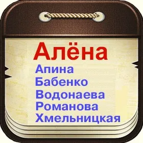 Знаменитые люди по имени Алёна