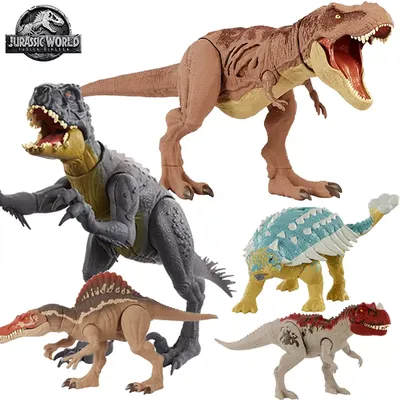 Индоминус Рекс Серый, Динозавр большой 30см - купить с доставкой по  выгодным ценам в интернет-магазине OZON (797866028)