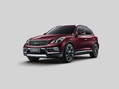 Фото 2016 Infiniti QX50 бордовые машина