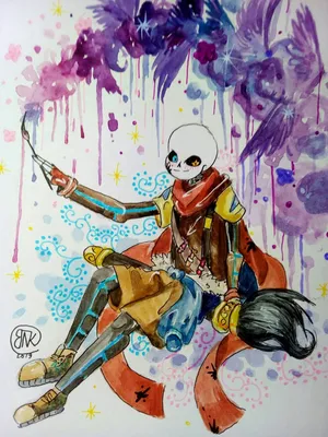 ink!Sans :: inktale :: Undertale AU :: Undertale :: сообщество фанатов /  картинки, гифки, прикольные комиксы, интересные статьи по теме.