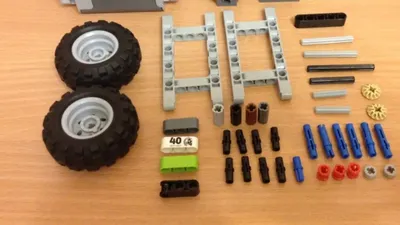Lego 7800 Off Road Racer: описание, детали. Инструкция по сборке