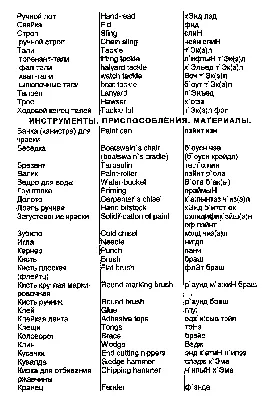 Инструменты на английском | "Say Yes" школа иностранных языков | Дзен