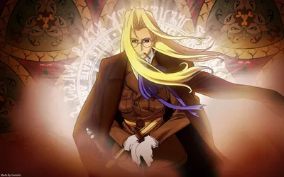 Hellsing - Alucard x Sir Integra Fairbrook Wingates Hellsing - Alutegra |  Hellsing ultimate anime, Hellsing, Alucard