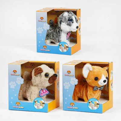 Набор из двух интерактивных игрушек Furreal Friends Walkalots Big Wags  Cotton and Candy (ID#1525798776), цена: 1960 ₴, купить на 