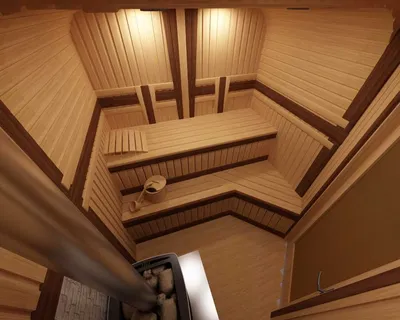 Дизайн деревянной бани | lbdesign