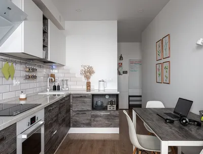 Дизайн Угловой Кухни 2021: 137 фото, размеры, идеи мойки в углу | Элитные  кухни, Кухня в сером цвете, Современные белые кухни