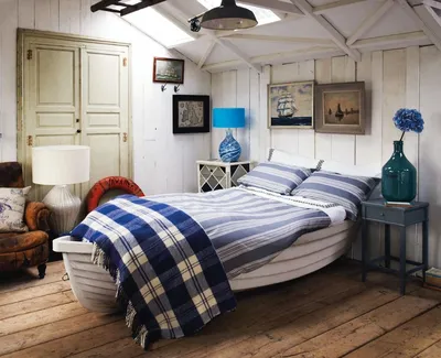 Спальня в морском стиле - «EVO кухни»