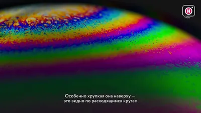 Мыльный пузырь и интерференция» - Конкурс «Снимай науку!» - Телеканал  «Наука»