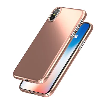 Apple Silicone Case for iPhone XS Max - Pink Sand - 