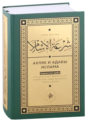 Ширатуль ислам. Ахляк и адабы Ислама (на русском языке) (Сайид Ализадэ) -  купить книгу с доставкой в интернет-магазине «Читай-город». ISBN:  978-5-60-464812-4