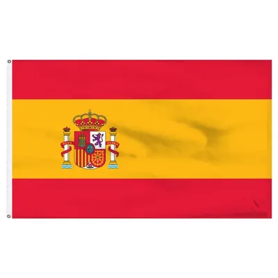 Generico Флаг Испании 80X135 Cm Оранжевый| Kidinn