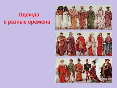 Эволюция моды: История изменений в одежде с древности до наших дней | За  пределами учебников | Дзен