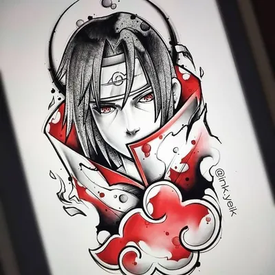 Itachi | Naruto sketch drawing, Sketches, Anime character drawing