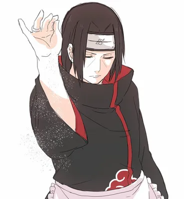 Фото Uchiha Itachi / Учиха Итачи из аниме Naruto / Наруто, art by J-witless