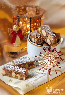 Panforte di Siena - Итальянские рождественские сладости - пошаговый рецепт  с фото на Готовим дома