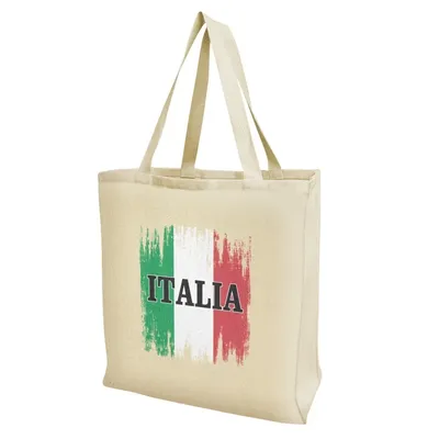 Italia Italy Italian Flag Grocery Travel Reusable Tote Bag | eBay