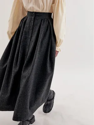 Длинная шифоновая юбка купить | Tatiana Larina