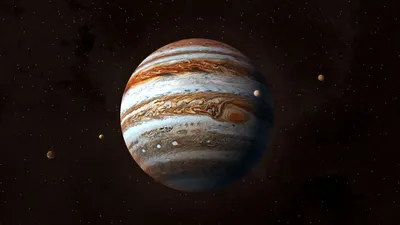 Планета Юпитер: описание, строение, характеристики, спутники | Солнечная  система | Космос-гид