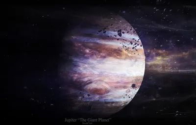 Обои звезды, астероиды, юпитер, the giant planet, jupiter картинки на  рабочий стол, раздел космос - скачать