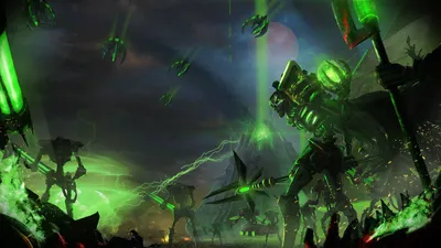 Warhammer 40,000 #Necrons #1080P #wallpaper #hdwallpaper #desktop | Вархаммер фэнтези, Вархаммер 40к некронов, Вархаммер