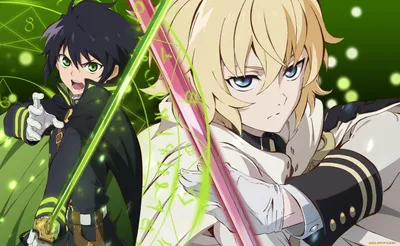 Seraph of the End, Owari no seraph - (Последний Серафим. Мика и Ю) | Милые  рисунки, Рисунки, Иллюстрации