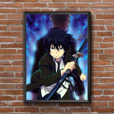 Обои Аниме Ao no Exorcist, обои для рабочего стола, фотографии аниме, ao no  exorcist, синий, экзорцист, арт Обои для рабочего стола, скачать обои  картинки заставки на рабочий стол.