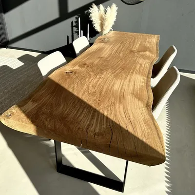 Декоративный столик из поперечного среза дерева #12 – купить в Москве |  Дизайнерская мебель