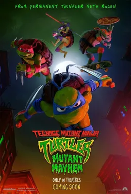 Фильм - Черепашки-ниндзя: Погром мутантов (Teenage Mutant Ninja Turtles:  Mutant Mayhem, 2023)