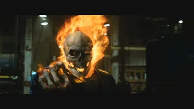 Файл:Nicolas Cage as Johnny Blaze Ghost  — Википедия