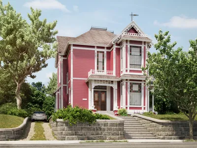 Victorian Mansion / Halliwell's Mansion - Работа из галереи 3D Моделей