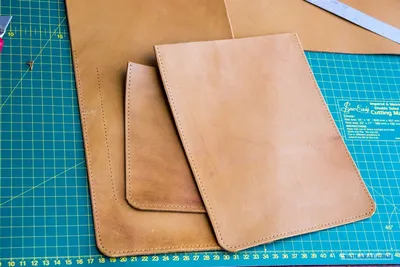 Портмоне - лонгер из кожи своими руками + выкройка / Long wallet leather  hadnmade + pattern - YouTube