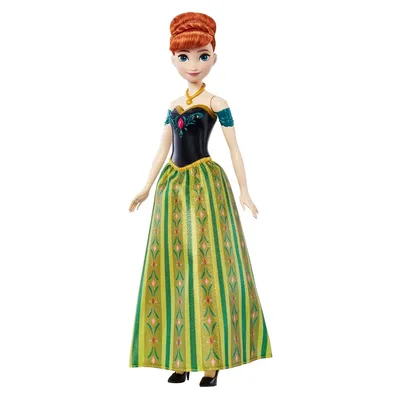 Кукла-принцесса "Поющая Анна" из м/ф "Холодное сердце" (только мелодия)  (Disney Frozen) · eToys