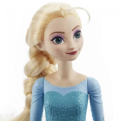 Кукла-принцесса Эльза из м/ф "Холодное сердце" в платье со шлейфом, 29 см -  Disney - купить по выгодной цене с доставкой | 