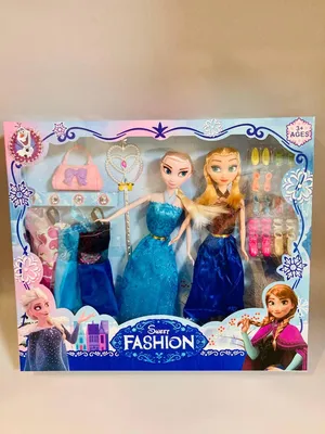 Кукла-принцесса Анна из м/ф "Холодное сердце" в накидке (Disney Frozen) ·  eToys