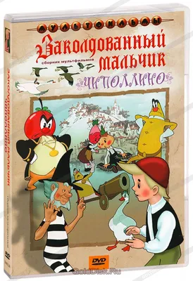 Заколдованный мальчик. Чиполлино (DVD) (упрощенное издание) - купить  мультфильм на DVD с доставкой. GoldDisk - Интернет-магазин Лицензионных DVD.