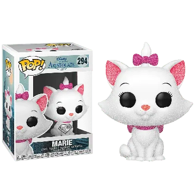 Фигурка Мари блестящая (Marie Dimond Glitter (Эксклюзив Hot Topic)) – Funko  POP