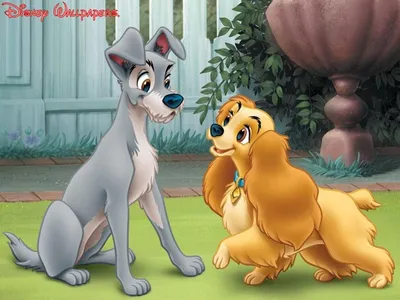 Леди и Бродяга (Lady and the Tramp) :: jyundee :: Дисней (Disney) :: artist  :: хуманизация (humanization) :: Мультфильмы / смешные картинки и другие  приколы: комиксы, гиф анимация, видео, лучший интеллектуальный юмор.