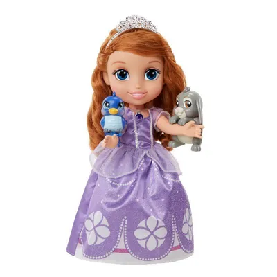 Игровой набор 'Принцесса София и кролик Джинджер' с мини-куклой, Sofia The  First (София Прекрасная), Mattel [BDK53]