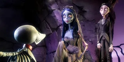 Плакат, постер на холсте Corpse Bride/Труп Невесты/комиксы/мультфильмы.  Размер 30 х 42 см — купить в интернет-магазине по низкой цене на Яндекс  Маркете