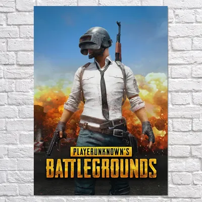 Плакат "ПУБГ, Игрок в шлеме и галстуке, PUBG, Playerunknown's  Battlegrounds", 60×43см (ID#807388054), цена: 190 ₴, купить на 
