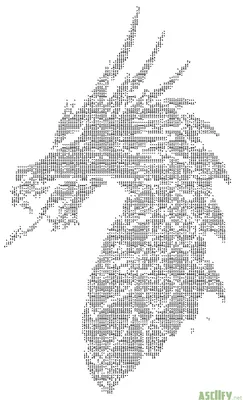 ASCII Art - Рисунки символами, картинки из символов, символы для вк