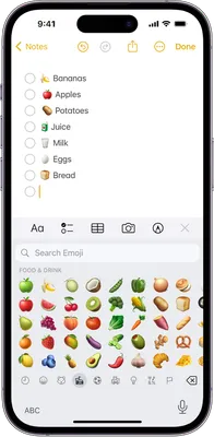 How to search for emoji on the iPhone keyboard